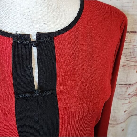 Misook Asian Style Tunic Size Small - Picture 4 of 6